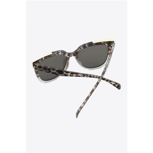 Tortoiseshell Polycarbonate Frame Full Rim Sunglasses - Picture 4 of 6